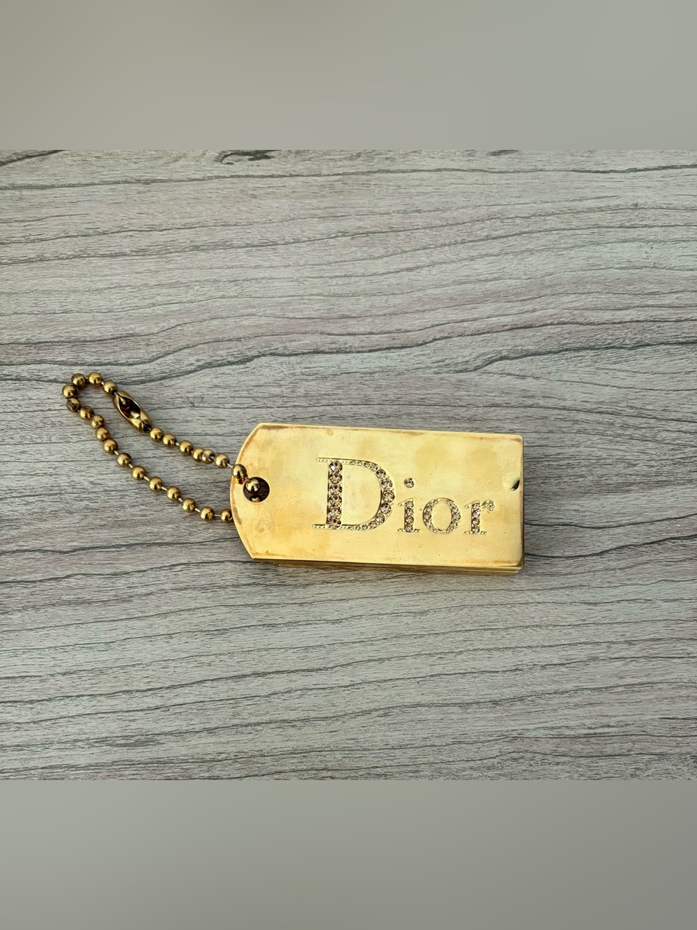 🚨🚨Dior distressed Gold y2k make up kit super rare